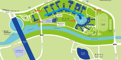 Kort over Shenzhen universitet